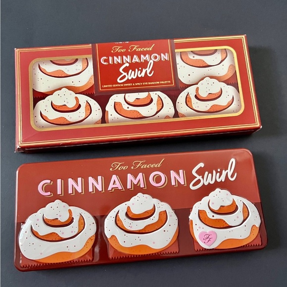 Too Faced Cinnamon Swirl Eyeshadow Palette 18 Eyeshadows - Picture 2 of 6
